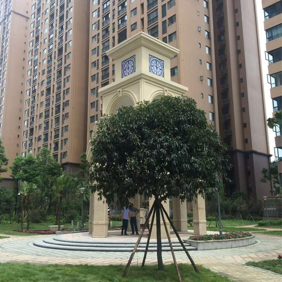 简约塔钟